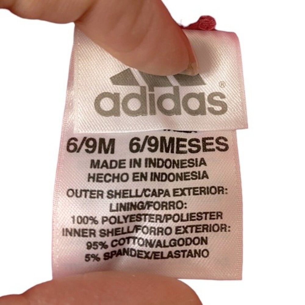 Adidas Girls Pink Athletic Skort - Picture 5 of 5